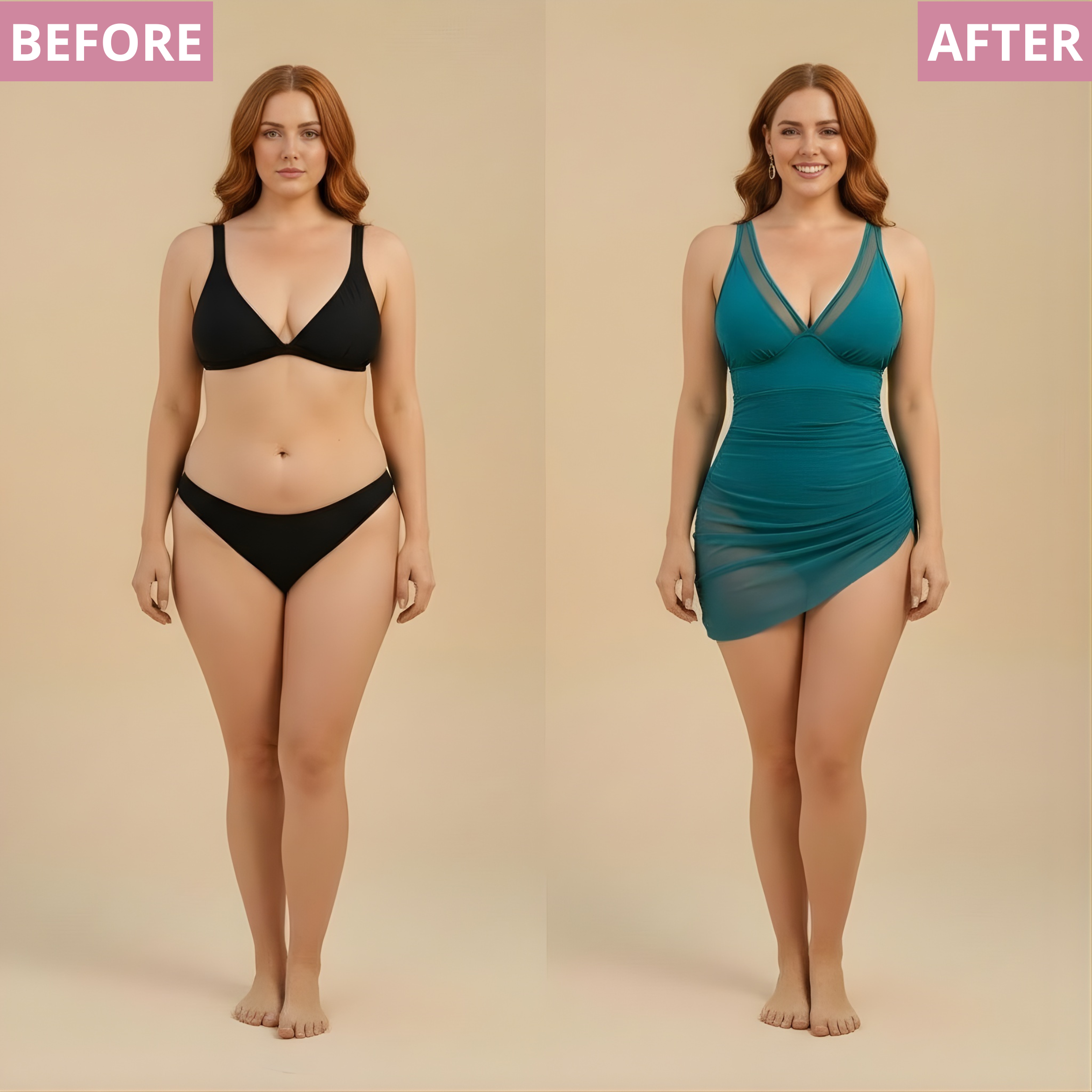 Avaïa Ruched Sculpt Swim dress
