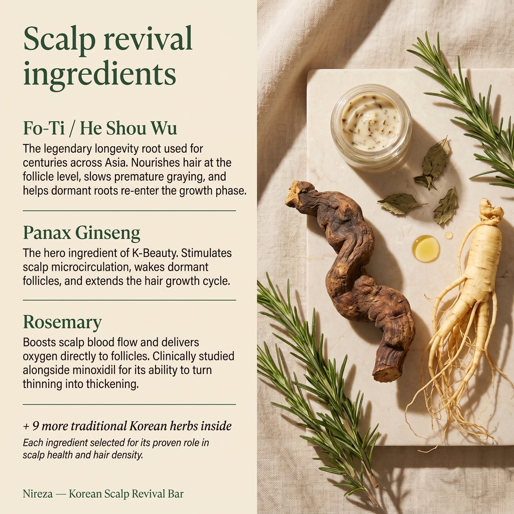 Scalp revival ingredients