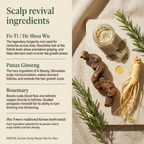 Scalp revival ingredients