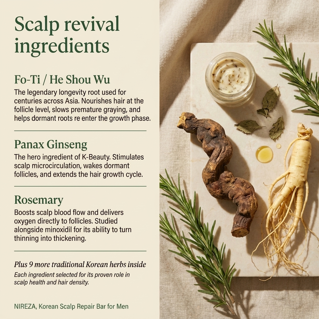 Scalp revival ingredients