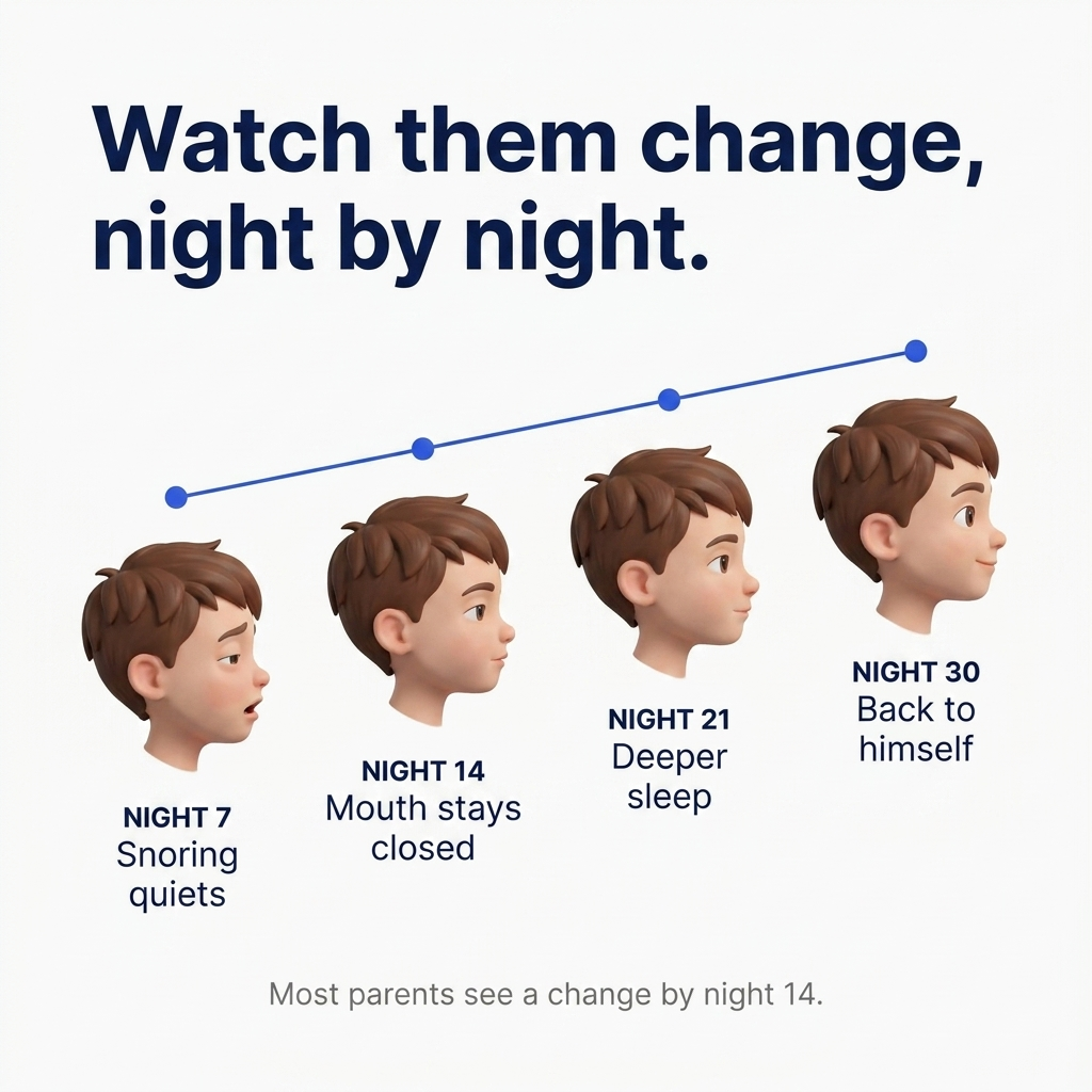 Watch them change night by night
